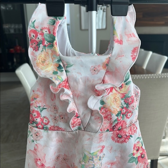 Floral Kids Dress - Picture 3 of 11